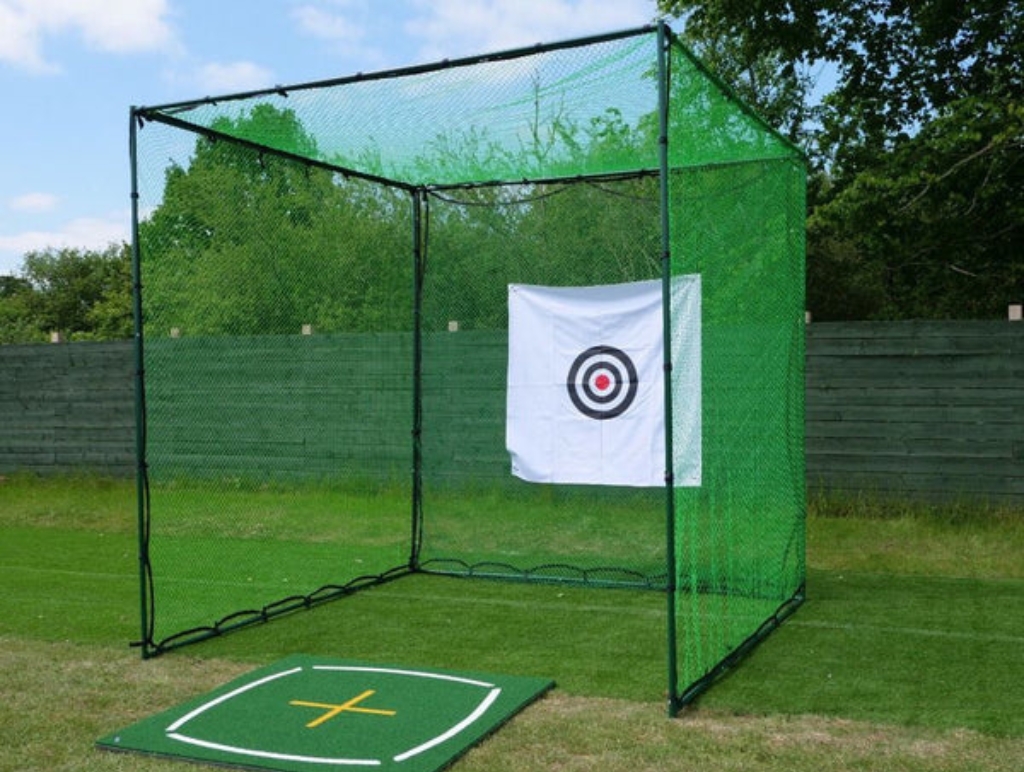 Home golf practice nets